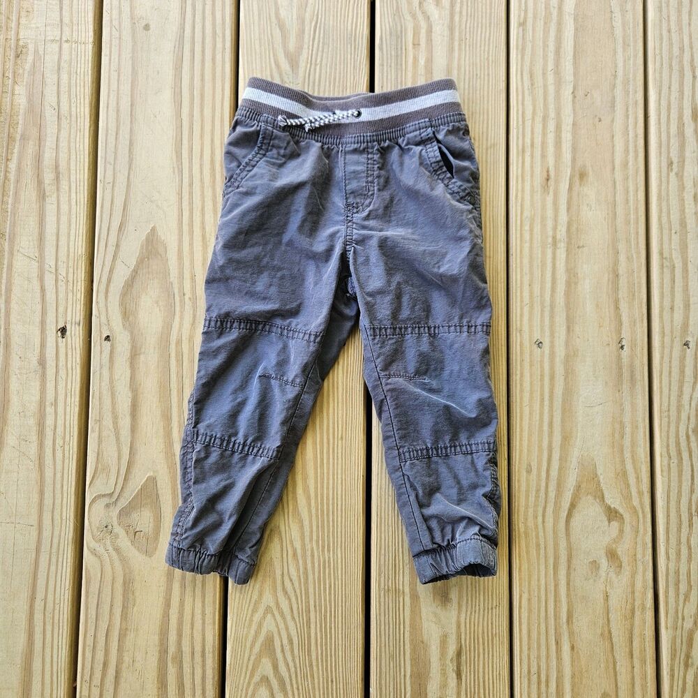 Cherokee Boys 2T Gray Jogger Pants Lined
